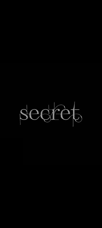 Words of Time, midnight, black, secret HD phone wallpaper