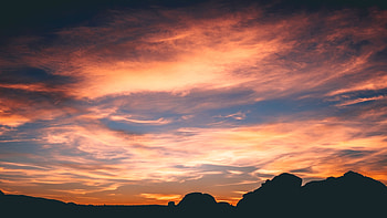 Nature, Sky, Clouds, Rocks HD wallpaper
