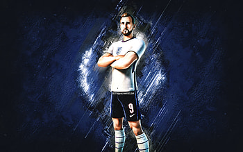 Fortnite Harry Kane Skin, Fortnite, main characters, blue stone background, Harry Kane, Fortnite skins, Harry Kane Skin, Harry Kane Fortnite, Fortnite characters HD wallpaper