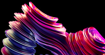Colorful Moving Objects , abstract, dark, colorful, artist, artwork, digital-art HD wallpaper