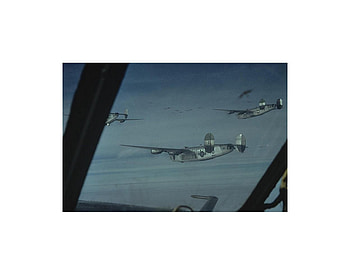8th Air Force B-24's Enroute To Germany, Bombers, WW2, 8th Air Force, B24, USAF HD wallpaper