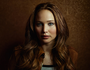 Jennifer Lawrence, blue eyes, beauty HD wallpaper