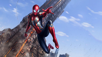 Spiderman Avengers Infinity War Art, spiderman, avengers-infinity-war, 2018-movies, movies, artwork, artist HD wallpaper