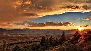 Landscape, Mountains HD wallpaper