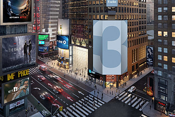 Times Square, Travels, Three times square HD wallpaper