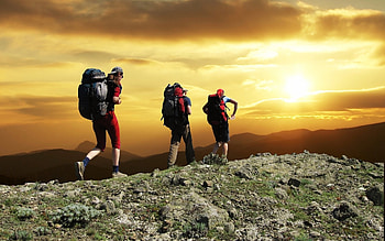 Hiking sports, , Natural landscapes, Active lifestyle HD wallpaper