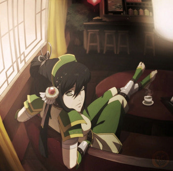 Toph Bei Fong, girl, avatar the last airbender, anime HD wallpaper