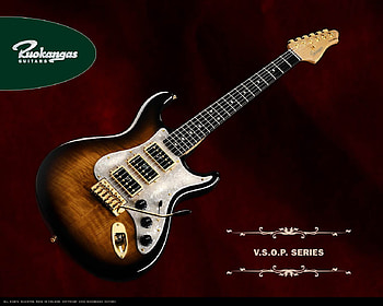 Ruokangas Guitars V S O P Series, music, brown, chords, guitar, beautiful HD wallpaper