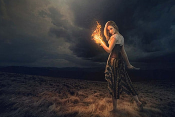 lady, model, abstract, fantasy HD wallpaper