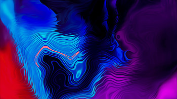 Mixed colours, frost blur, abstract HD wallpaper