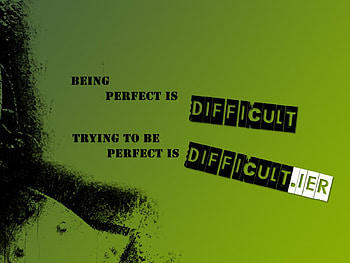 Being Perfect, perfect, green HD wallpaper