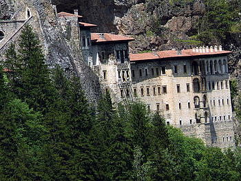 sumela monastary, monastary, trabzon, sumela, turkey HD wallpaper