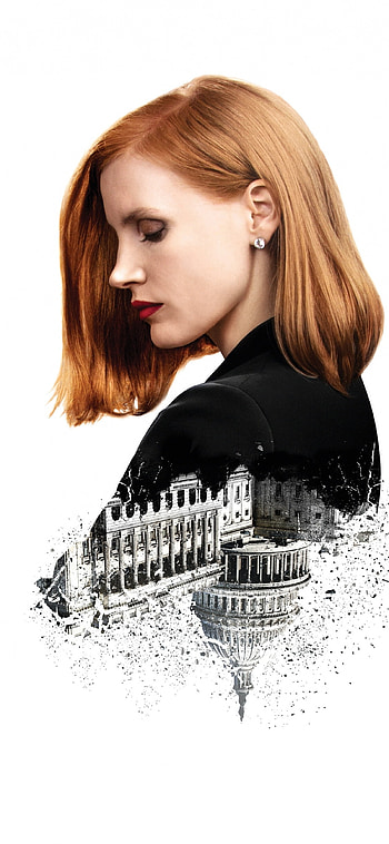 Miss Sloane movie, Jessica Chastain, Minimal poster HD phone wallpaper