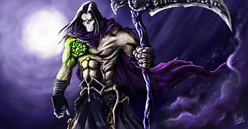darksiders 2, weapon, , darksiders, creature, warrior, death HD wallpaper