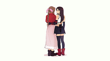 Tifa Lockhart Aerith Gainsborough Final Fantasy, tifa-lockhart, aerith-gainsborough, final-fantasy, artist, artwork, digital-art, games HD wallpaper