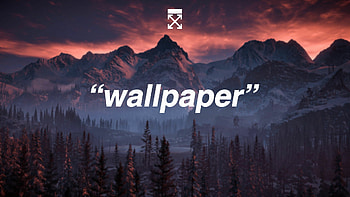 Off-White minimalism, Mountain landscape, Nature-inspired, Serene beauty HD wallpaper