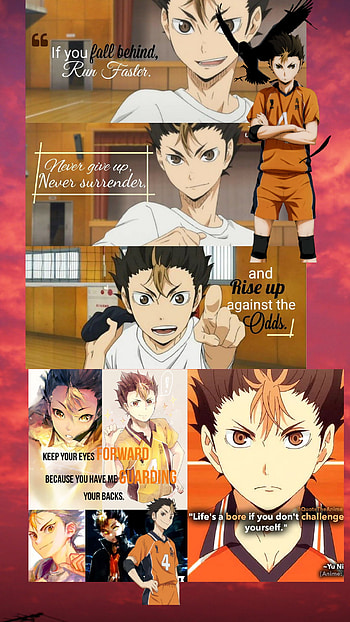 Nishinoya Inspiration, haikyuu, anime HD phone wallpaper