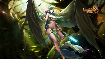 Gaia, League of Angels HD wallpaper