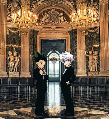 Hunter x Hunter, art, esthetic, kirua, android, backgrounds, gon, , anime HD phone wallpaper