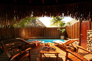 Beach Villa Bora Bora, island, tropical, tahiti, beach, islands, pearl beach, hot tub, pacific, luxury, room, exotic, paradise, jacuzzi, suite, villa, south, pool, bora bora, polynesia HD wallpaper