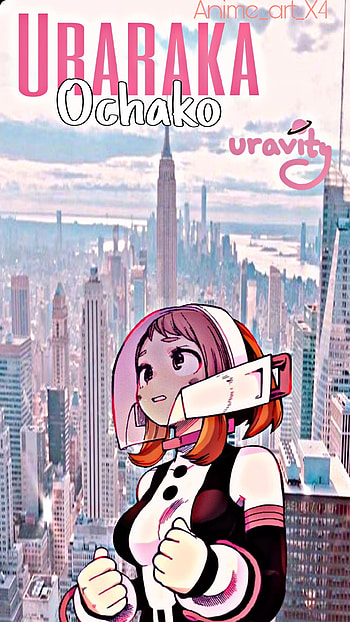 Ochako Uraraka, Anime girl, My hero academia, Girl HD phone wallpaper