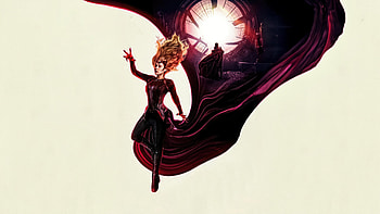 Scarlet Witch Beacon Of Power, scarlet-witch, superheroes, artwork, art, digital-art HD wallpaper