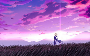 Fate/stay night, Saber , Fate series landscape HD wallpaper