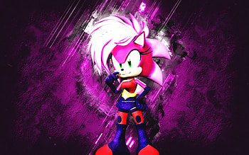 Sonia the Hedgehog, Sonic, pink stone background, Sonic characters, Sonia the Hedgehog character, Sonia the Hedgehog Sonic, Sonic the Hedgehog HD wallpaper