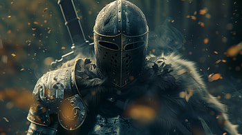 Enigmatic Fantasy Knight, fantasy, fantasy knight, knight, armor, battle HD wallpaper
