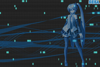 Hatsune Miku, awesome, transparent, sega, uniform, artistic, nice, digital, 3d, cg, hologram, hatsune, sexy, outfit, white, art, twintail, hot, girl, headset, singer, aqua, anime girl, anime, pretty, virtual, stockings, black, song, heads, leggings, cute, vocaloid, beauty, miku, music, vocaloids, thighhighs, program, skirt, beautiful, diva, project diva, tie, gray, long socks, cool, boots, idol, micro HD wallpaper