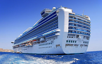 Cruise ship, Sea voyage, Luxurious getaway, Tropical paradise HD wallpaper