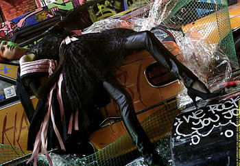 Couture 02, fashion, vogue italia, vogue, hana soukupova, editorial, steven meisel HD wallpaper