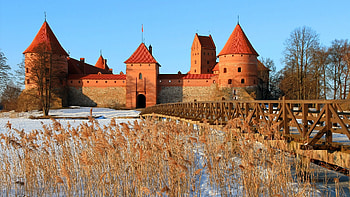 Lithuania travels, Castles lithuania trakai, mobile HD wallpaper