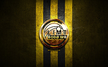 FK Bodø/Glimt, soccer, glimt, bodo, club, norway, logo, football, emblem, sport, bodoglimt HD wallpaper