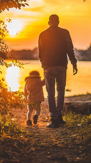My Lifeline Mom Dad, Father Son, Love HD phone wallpaper