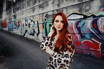 Redhead Girl , redhead, girls, model HD wallpaper
