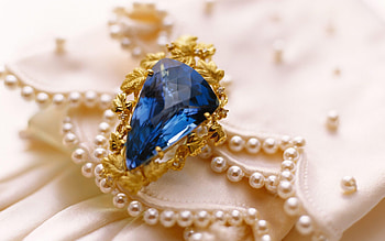 Sapphire, Jewelry HD wallpaper
