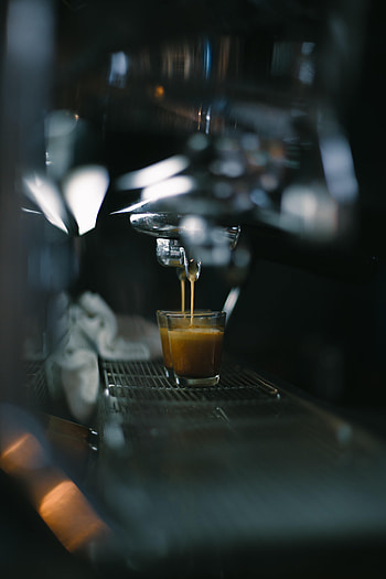 Food, Coffee, Glass, Drink, Beverage, Coffee Machine HD phone wallpaper