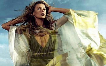 Kate Moss, wind, fashion, model, supermodel, beauty HD wallpaper