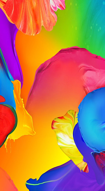 Paint, colorful, abstract HD phone wallpaper