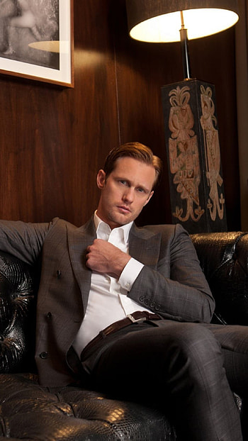 Alexander Skarsgard, Man actor, Celebrity men, Screen beauty HD phone wallpaper