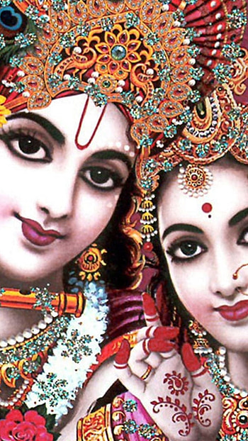 Radha Krishna, bhakti HD phone wallpaper
