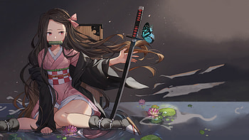 Nezuko Kamado Demon Slayer Kimetsu no Yaiba HD wallpaper