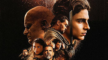Timothee Chalamet Zendaya Rebecca Ferguson Stellan Skarsgard Dune 2 HD wallpaper
