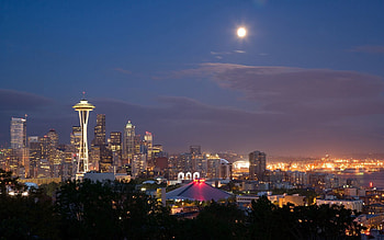 Cities, City, Building, Skyscrapers, Evening HD wallpaper