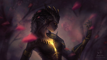 Dragon Symmetra Overwatch, symmetra, overwatch, games, artist, artwork, digital-art, deviantart HD wallpaper