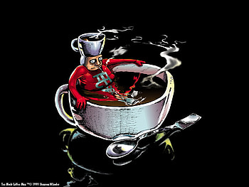Coffee, funny, people, morning, fun HD wallpaper