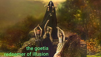 redeemer of illusion, album, gothic, music, the goetia HD wallpaper