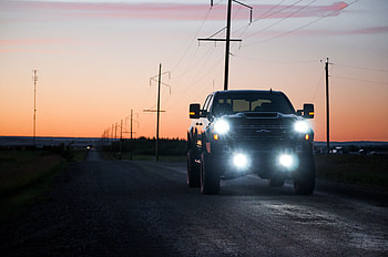 Auto, Night, Cars, Lights, Movement, Traffic, Suv, Headlights HD wallpaper