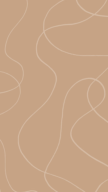 Aesthetic Brown Pastel, Brown and Beige HD phone wallpaper
